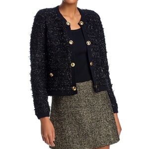 Women's Black Tweed Jacket